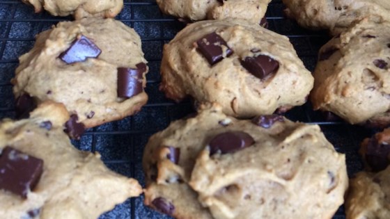 Receta de galletas de calabaza con chispas de chocolate sin huevo