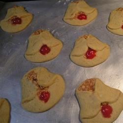 Receta de galletas de campana de cereza