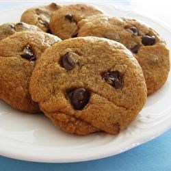 Receta de galletas de chispas de chocolate con mantequilla de maní