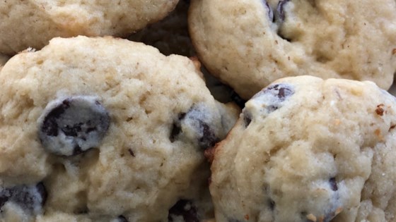 Receta de galletas de chispas de chocolate y plátano de gran altitud