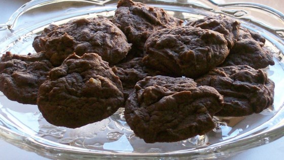 Receta de galletas de crema agria de chocolate