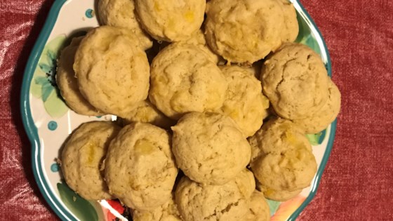 Receta de galletas de gota de piña II