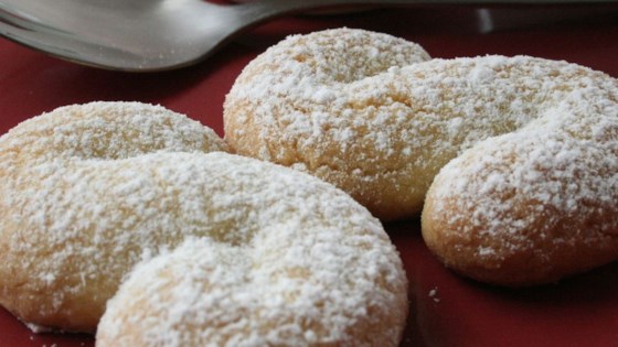 Receta de galletas de mantequilla griegas