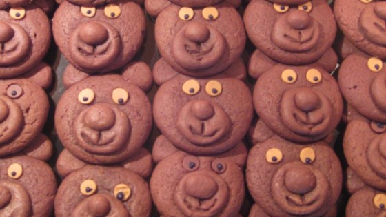 Receta de galletas de oso de peluche de chocolate