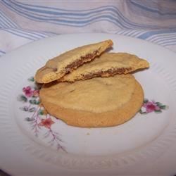 Receta de galletas de sándwich de chocolate con mantequilla de maní
