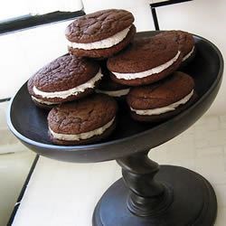 Receta de galletas de sándwich de chocolate II