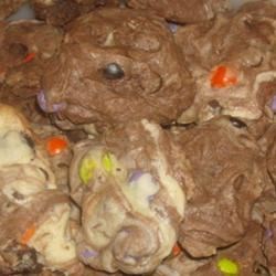 Receta de galletas marmoleadas con chispas de chocolate