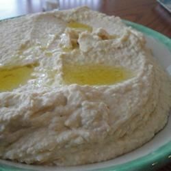 Receta de hummus de yogur cremoso