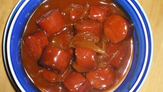 Receta de Kielbasa agridulce en olla de cocción lenta