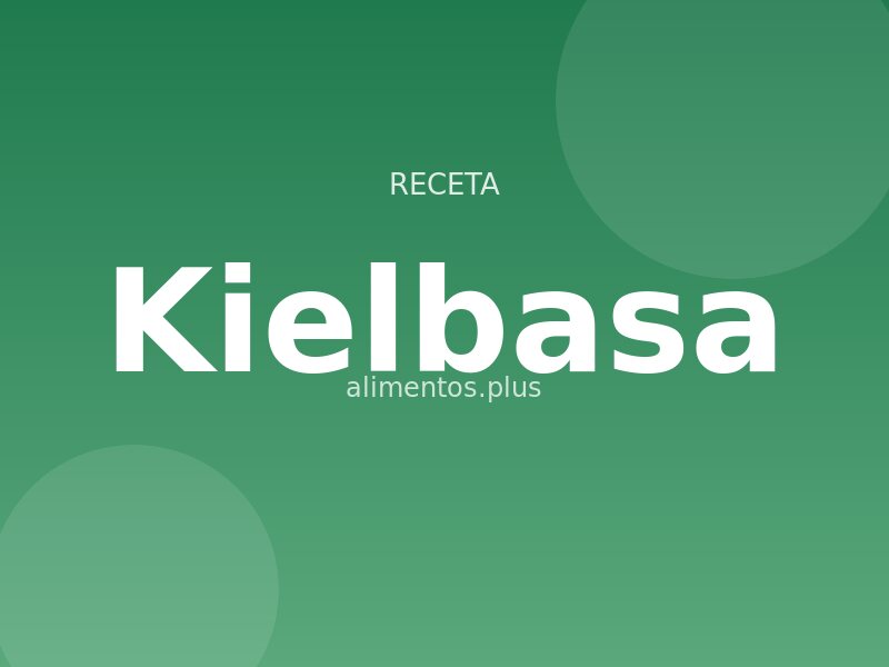 Receta de Kielbasa
