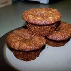 Receta de muffins de avena, jarabe de arce