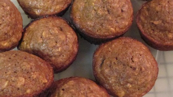 Receta de muffins de avena, pasas y chocolate