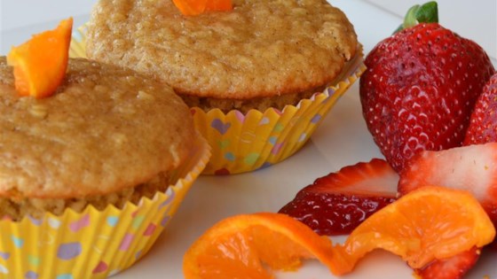 Receta de muffins de avena y naranja