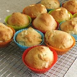 Receta de muffins de frutas