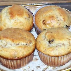 Receta de muffins de hojuelas de salvado con pasas