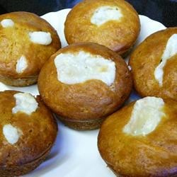 Receta de muffins de queso crema y zanahoria