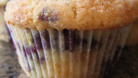 Receta de Muffins Streusel de Arándanos