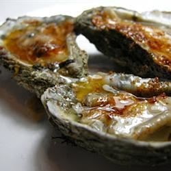 Receta de ostras a la parrilla con mantequilla de hinojo