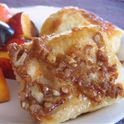 Receta de pan de burbujas durante la noche