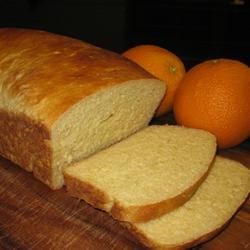 Receta de pan de naranja