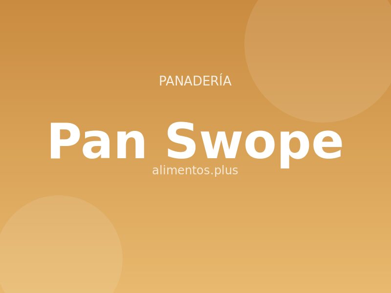Receta de pan Swope