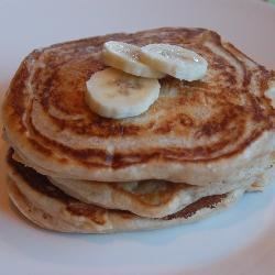 Receta de panqueques de plátano II