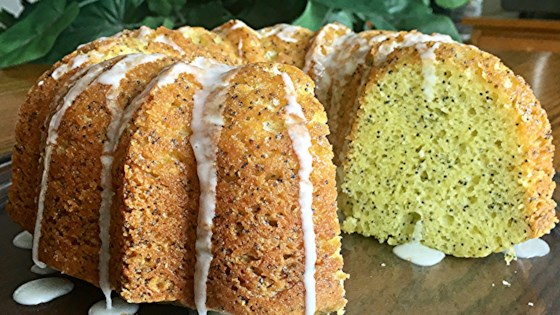 Receta de pastel Bundt de semillas de amapola II