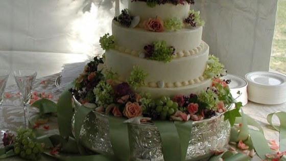 Receta de pastel de bodas