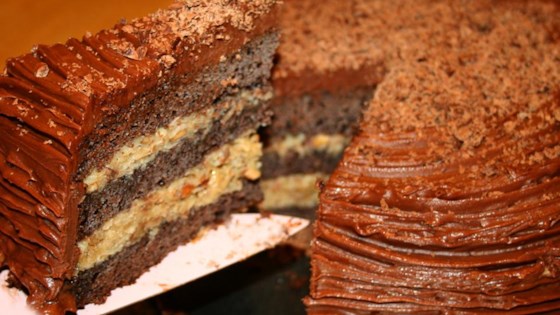 Receta de pastel de chocolate alemán III