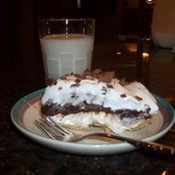 Receta de pastel de cinta de chocolate