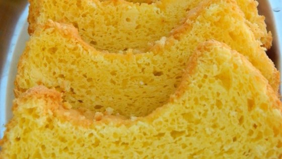 Receta de pastel de comida de ángel amarillo