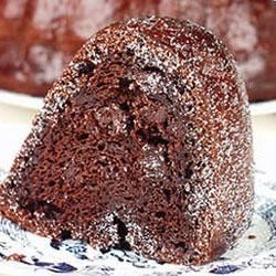 'Receta de pastel de dulce de chocolate de Kim'