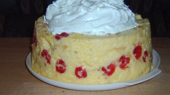 Receta de pastel de jardín de flores