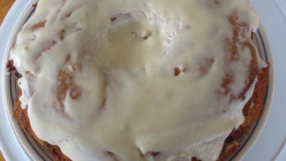 Receta de pastel de licuadora de manzana otoñal