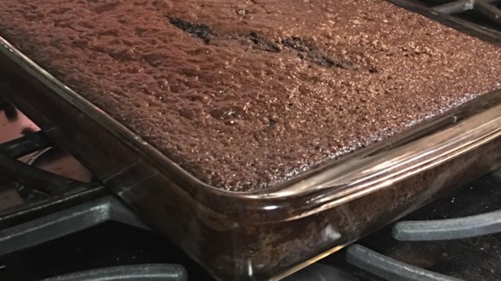 Receta de pastel de masa fermentada de chocolate y arándanos