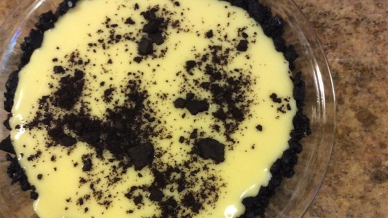 Receta de pastel de oblea de chocolate y crema de vainilla