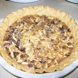 Receta de pastel de pecan con chispas de chocolate