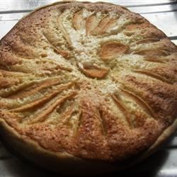 Receta de pastel de pera II