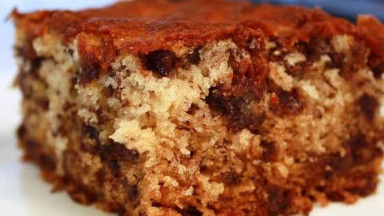 Receta de pastel de plátano con chispas de chocolate