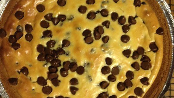 Receta de pastel de queso con chispas de chocolate