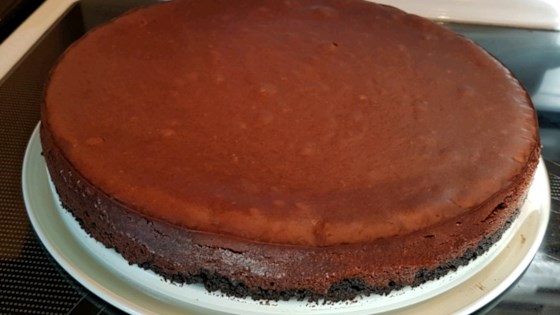 Receta de pastel de queso con moca y chocolate