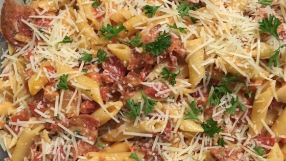 Receta de penne de pepperoni