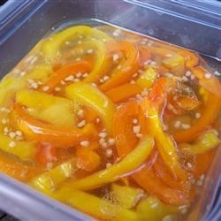 Receta de pimientos rojos marinados