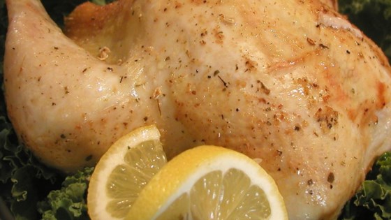 Receta de pollo al horno con limón