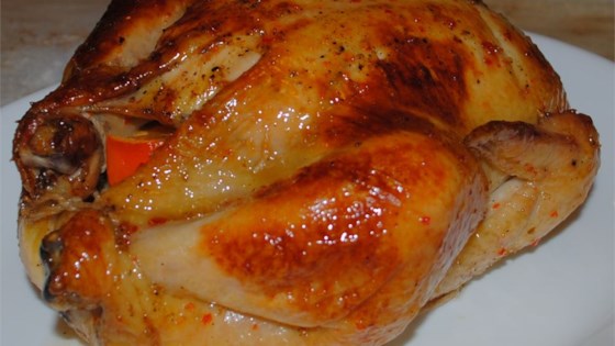 Receta de pollo al horno dulce y picante