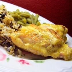 Receta de pollo con salsa Dijonnaise