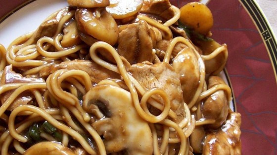 Receta de pollo Lo Mein