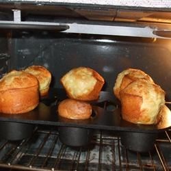 Receta de popovers