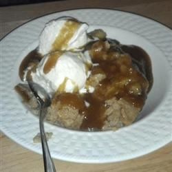 Receta de pudín de bananas Foster