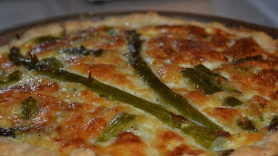 Receta de quiche de espárragos